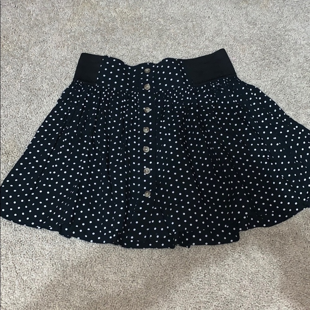 Polka dot skirt
